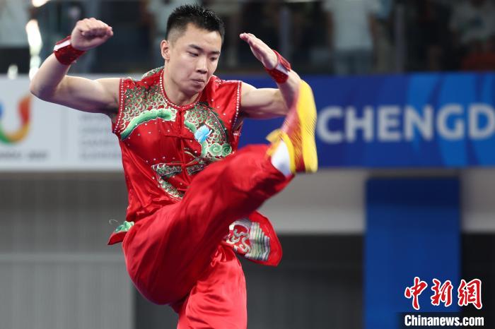 曹茂园成都大运会首金夺魁 四川功夫小子二十余