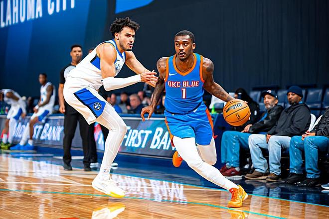 达里克-怀特海德惨败发展联盟 俄克拉荷马城蓝色